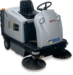 Genius TK1200E IPC Eagle 48" Battery  Powered Vacuum Sweeper 185